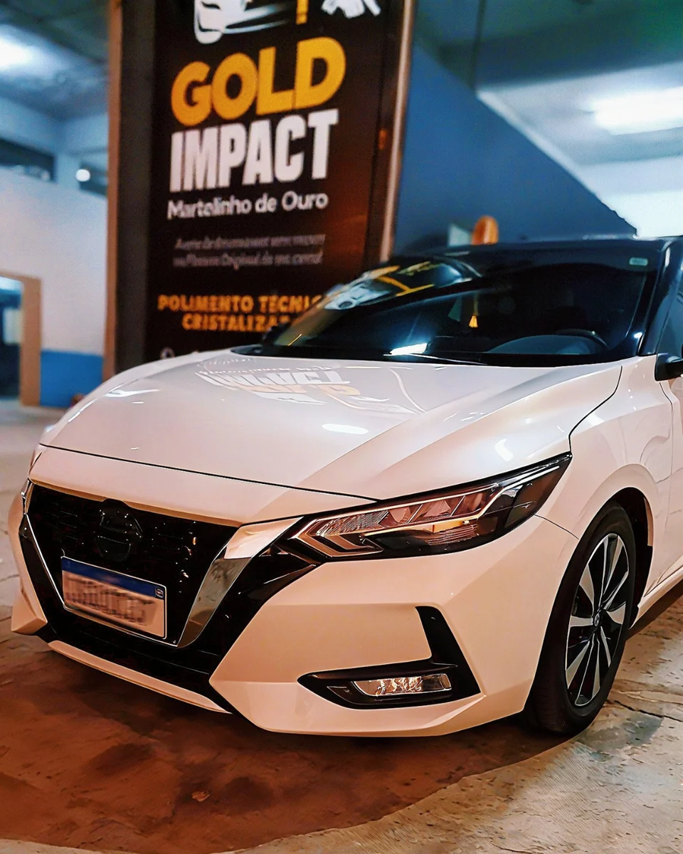 Nissan Sentra atendido pela Gold Impact